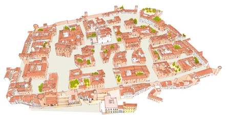 Cáceres, Espagne. Ville médiévale